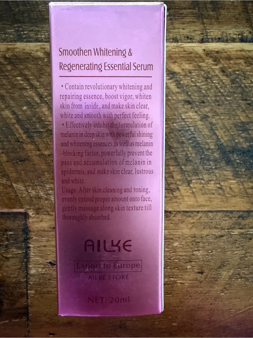 NEW AILKE Boost Luster Superior Whitening Essential Serum Oil Arbutin Kojic Acid